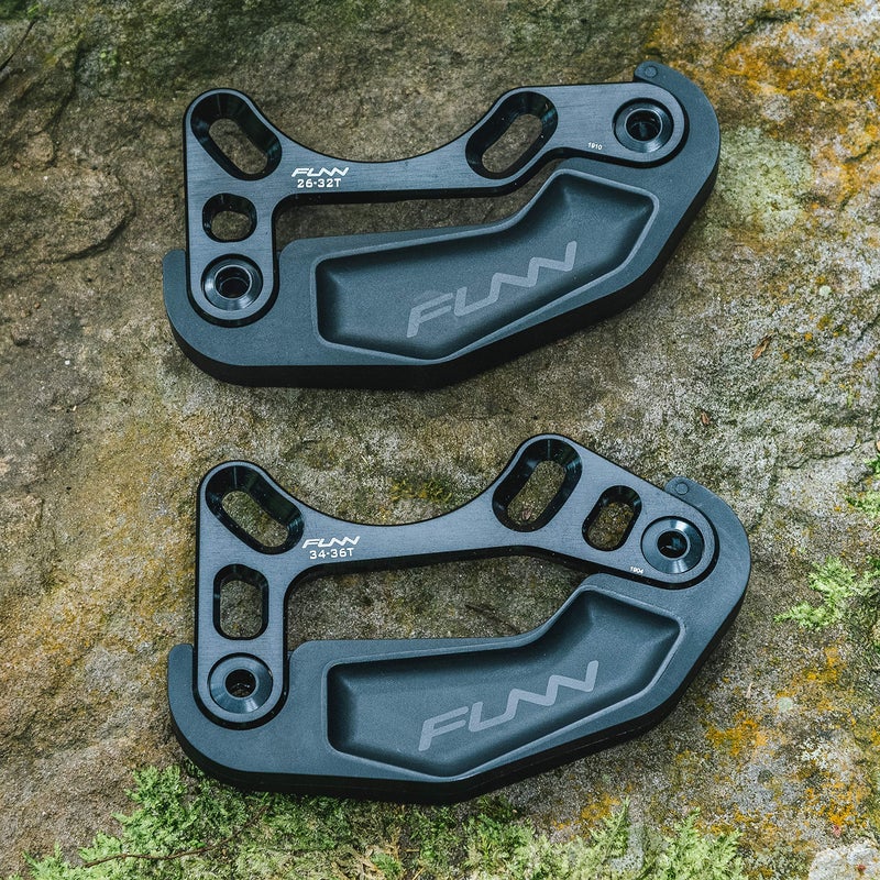 Funn Zippa Lite MTB Bash Guard -A ISCG05 Bicycle Chain Guard for 26T-32T Chainrings, Bike Chain Ring Protector for Your Mountain Bike Chain, BMX Chain - Image 2